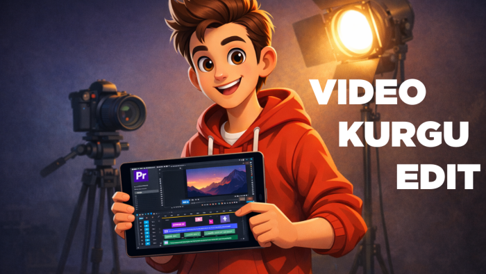 YouTube ve sosyal medya için kısa video yapıyorum