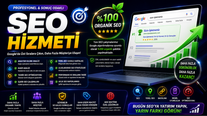 sitenize profesyonel seo paketini yapabilirim