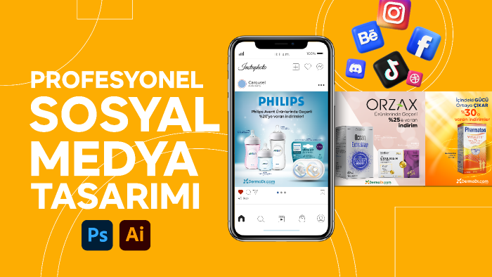 instagram sayfalarınıza profesyonel postlar hazırlarım
