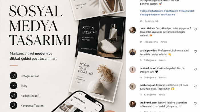 sosyal medya hesaplarınız için premium içerikler oluştururum
