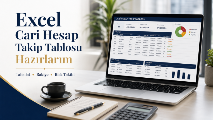 excel cari hesap takip tablosu hazırlarım