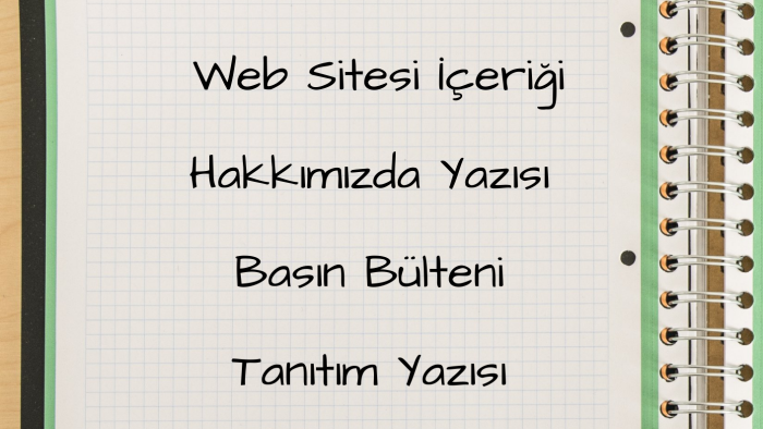 istediğiniz konuda içerik yazabilirim