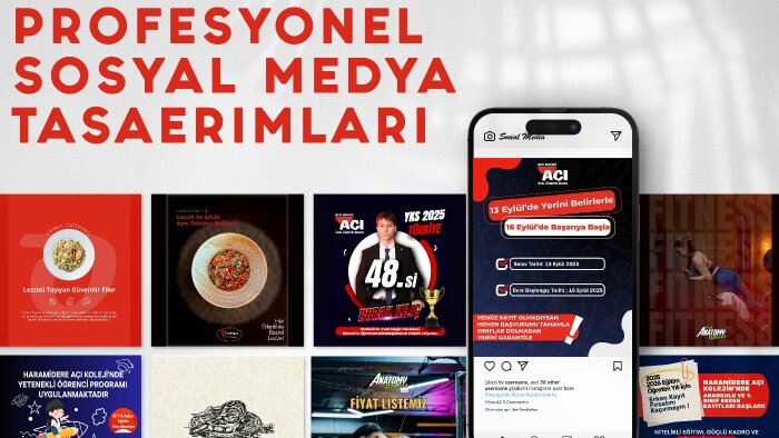 sosyal medya tasarımları yaparım