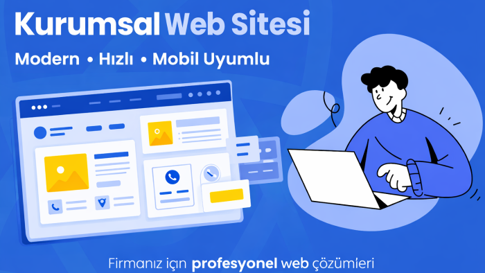 şirketiniz için profesyonel kurumsal web sitesi hazırlarım