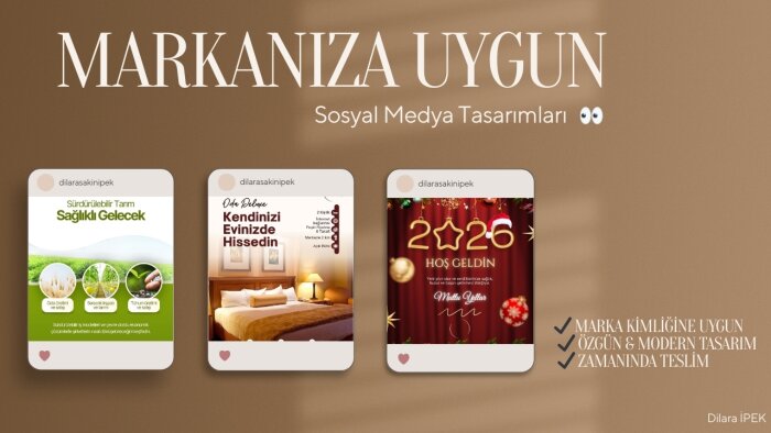 sosyal medya için yaratıcı ve profesyonel tasarımlar yaparım