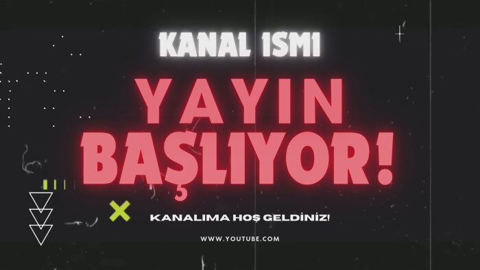 videolarınız veya kanallarınız için intro tasarlıyorum