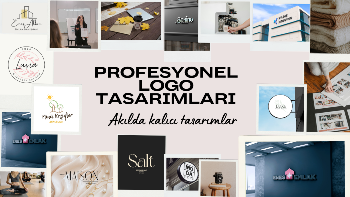 kurumsal, özgün ve akılda kalıcı logo tasarlarım