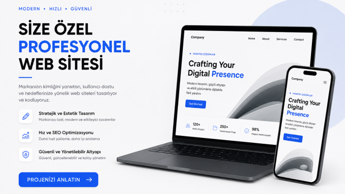 web site tasarımı yaparım