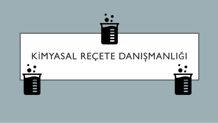 kimyasal üretim reçetesi danışmanlığı veriyorum
