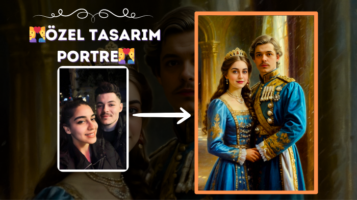 istediğiniz konseptte size özel portreler oluşturabilirim