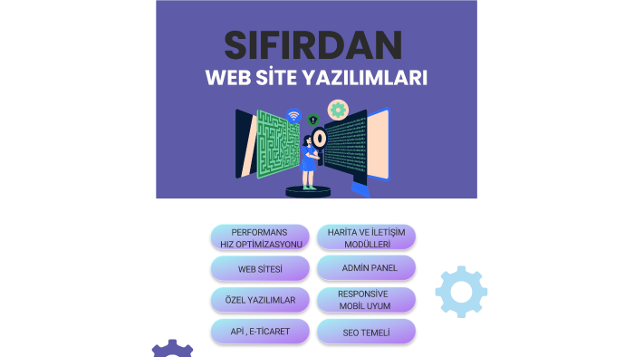 web sitesi yaparım