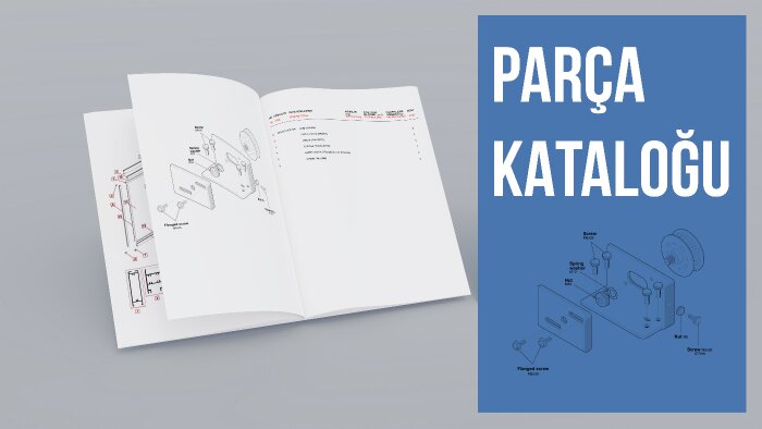 parça kataloğunuzu yapabilirim