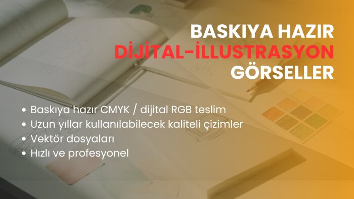 baskı veya dijital için kitap görselleri oluştururum