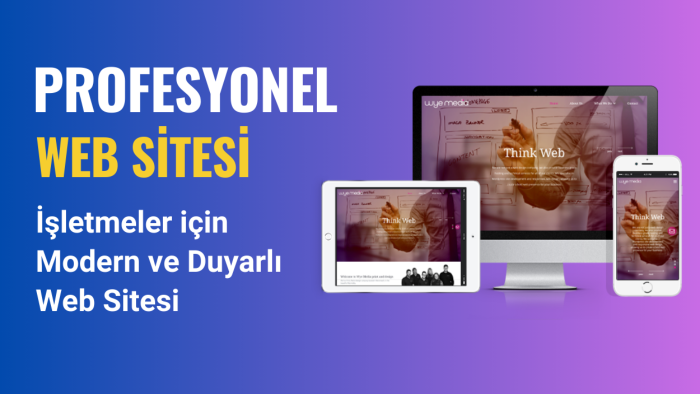 işletmeniz için profesyonel web sitesi tasarımı yapıyorum
