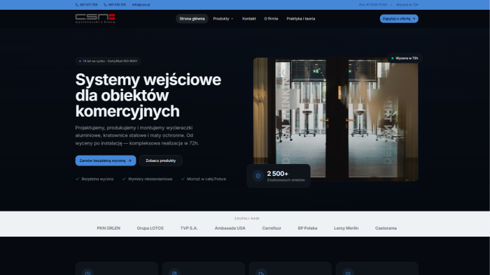 modern ve premium landing page geliştiririm
