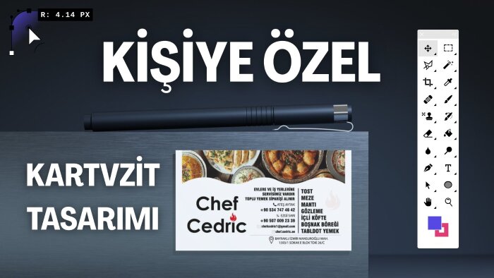 şık ve kurumsal kartvizit tasarımı yaparım
