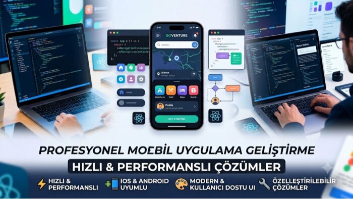 iOS ve Android için mobil uygulama geliştiririm