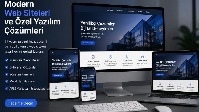 profesyonel web sitesi ve yönetim paneli geliştiririm