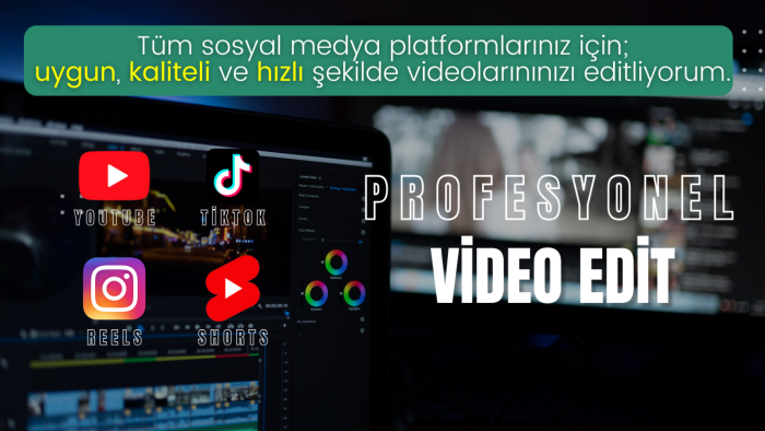 profesyonel reklam videosu ve reels edit yaparım