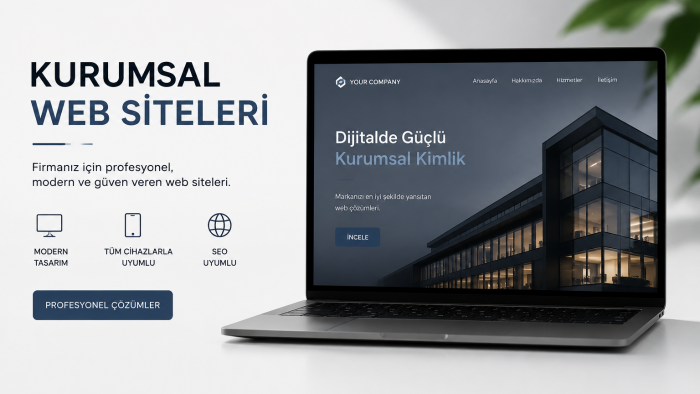 kurumsal firmanız için profesyonel web sitesi yaparım