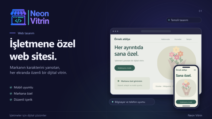 işletmenize özel mobil uyumlu web sitesi yapabilirim