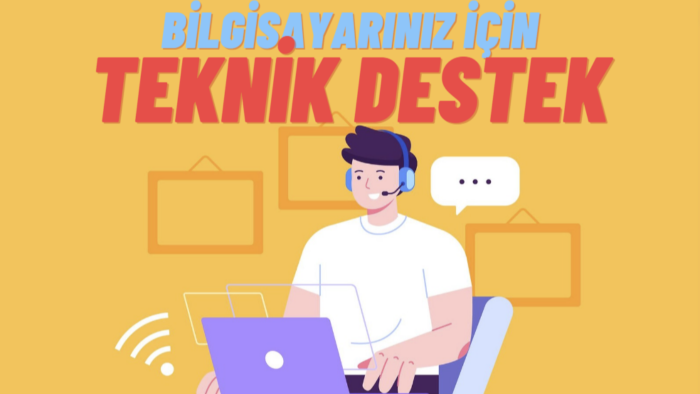 bilgisayar üzerinde her türlü soruna yardım edebilirim