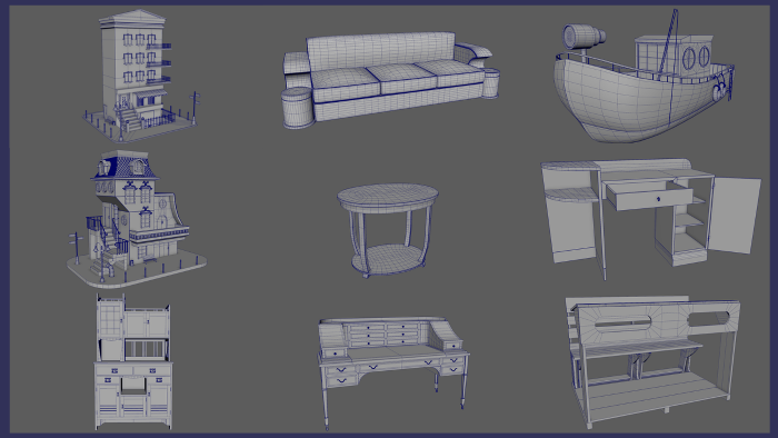 3d modellerinize retopoloji yapabilirim