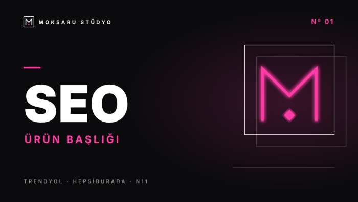 pazaryeri ürünleriniz için SEO uyumlu başlık yazıyorum