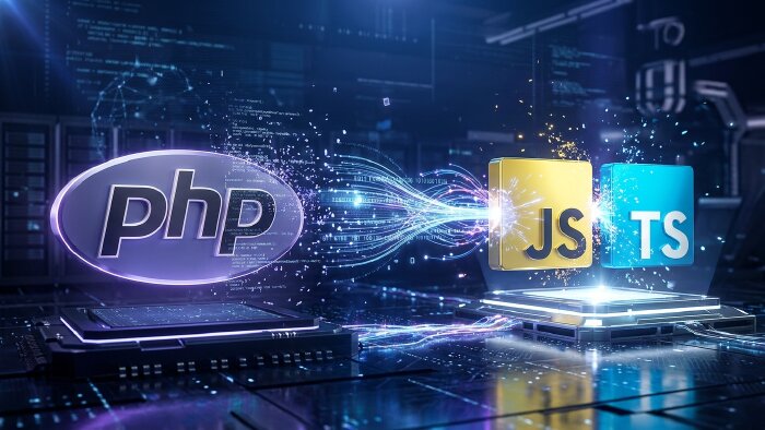 PHP sitenizi modern TS/JS sitesine birebir dönüştürürüm