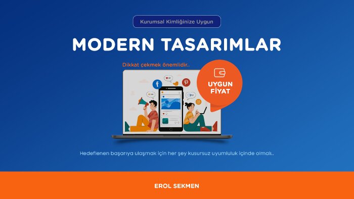 kurumsal kimliğinize uygun modern tasarımlar hazırlıyorum