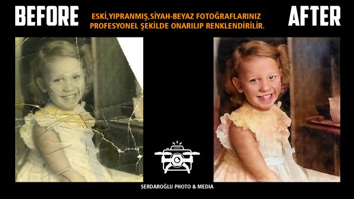 eski yıpranmış fotoğraflarınızı düzeltebilirim