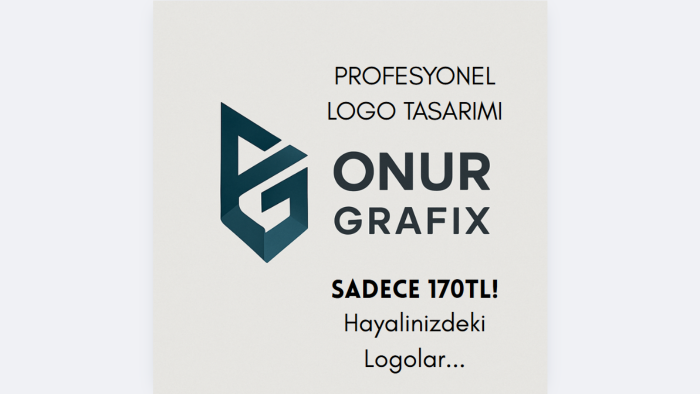 markanız için sade ve modern bir logo tasarlarım