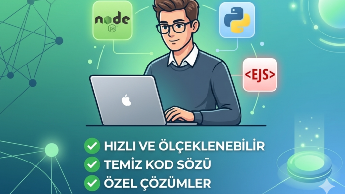 Modern web siteleri ve otomasyonlar geliştiririm