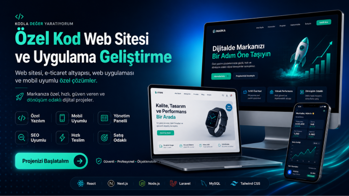 özel kodlanmış profesyonel web sitesi yaparım