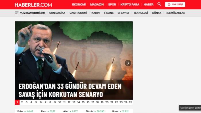 haberler sitesinde haberinizi yayınlarım