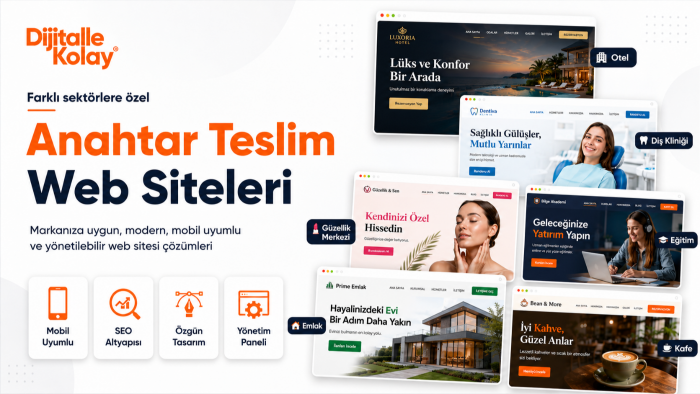 anahtar teslim web sitesi hazırlayabilirim