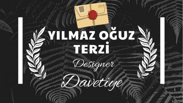 dilediğiniz şekilde davetiyelerinizi tasarlarım