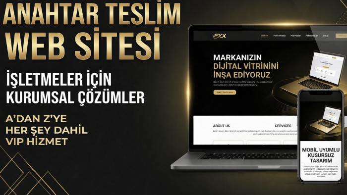 işletmeniz için modern ve profesyonel web sitesi kurarım