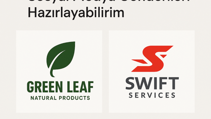 özgün, modern, flat ve minimalist logo tasarımı yapıyorum