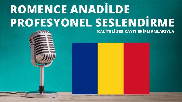 romence profesyonel seslendirme yaparım