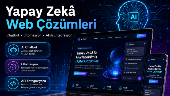 modern ve mobil uyumlu web sitesi yaparım