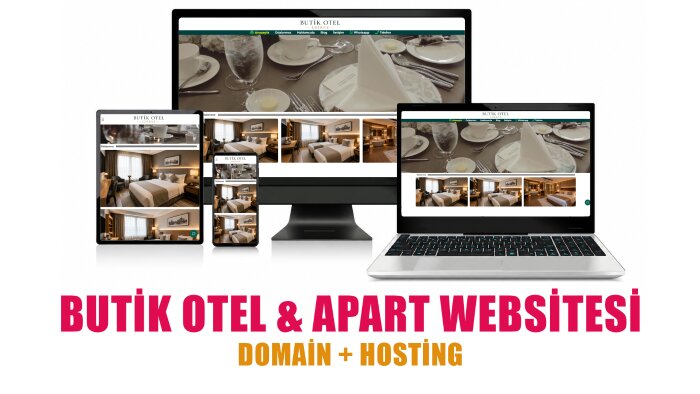 butik otel ve apart website tasarımı yaparım
