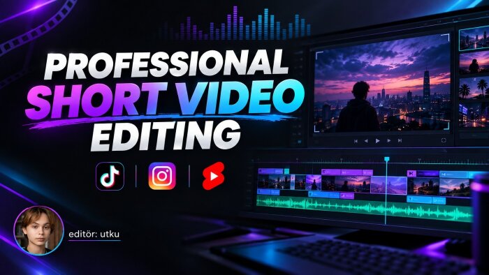 Shorts, Reels ve TikTok videolarınız için edit yaparım