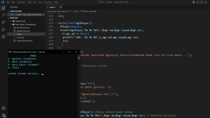 c programlama kullanarak projelerinizde yardımcı olabilirim