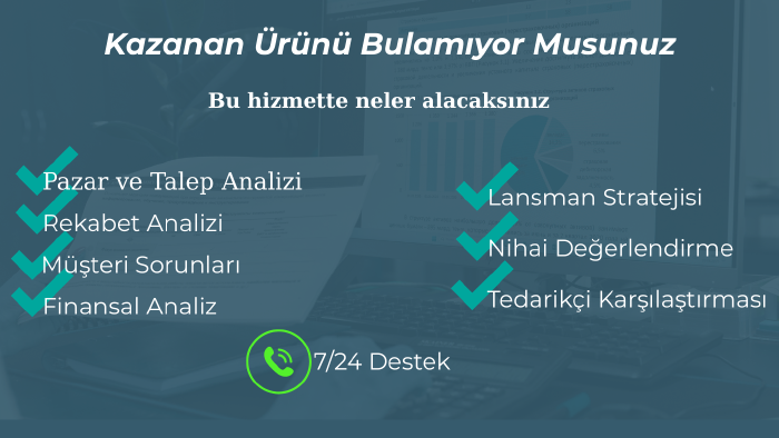 Amazon ürün araştırması ve rakip analizi yaparım