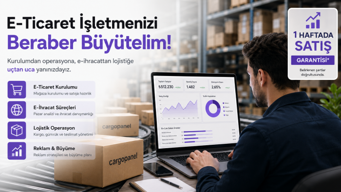 e-ticaret işletmenizi büyütmenize yardımcı oluyorum