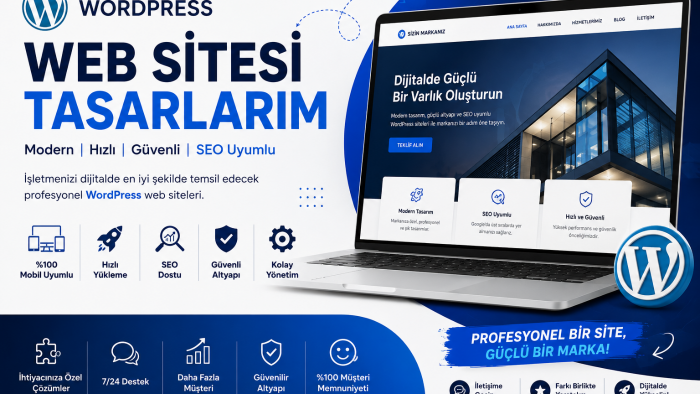 profesyonel ve kurumsal web sayfanızı oluşturabilirim