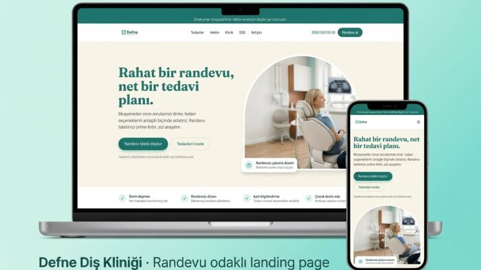 işletmeniz için mobil uyumlu web sitesi tasarlarım
