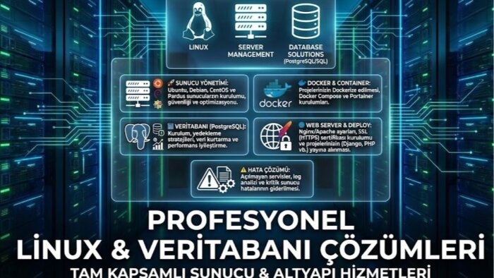 linux sunucu kurulumu ve optimizasyonu yaparım