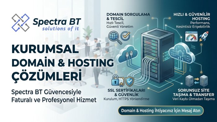kurumsal şirketimle hosting ve domain hizmetleri veririm
